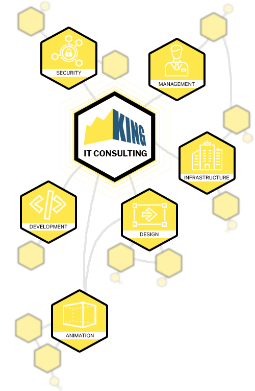 DNS overview of the services, and sub-services, King Consulting offer